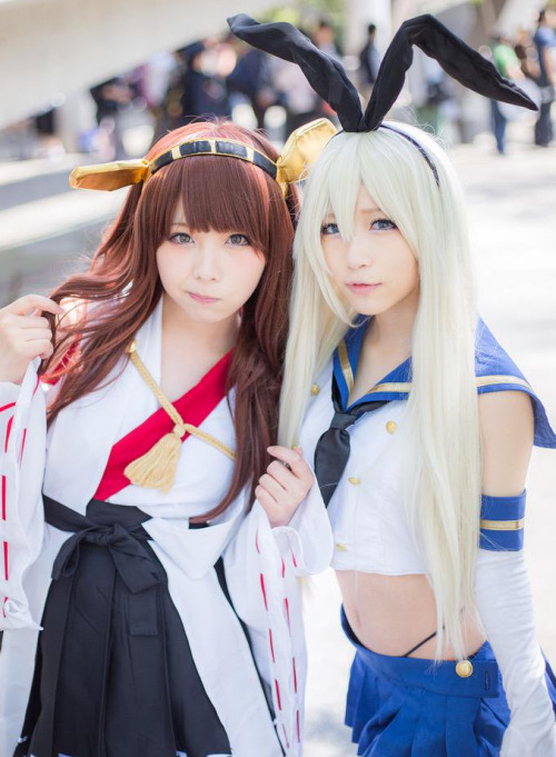 Kongou - ろいぺこ Shimakaze - Reona