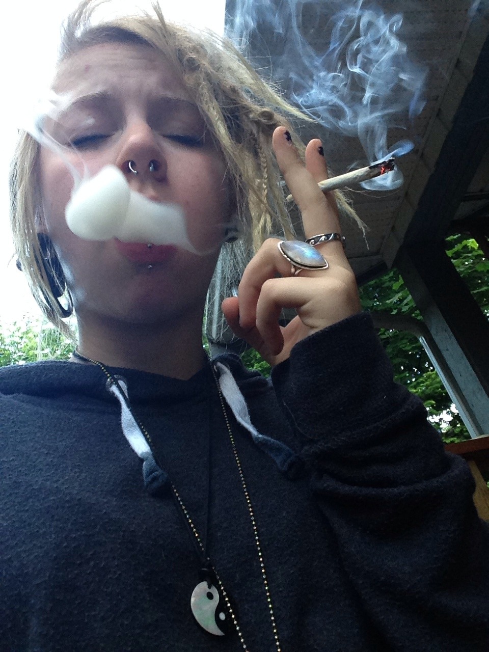 4cidinwonderland:  Hazzzzzzzy ☯