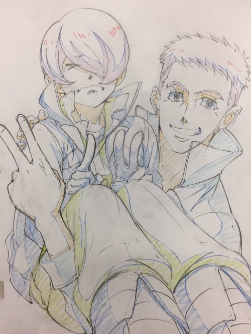 Shino carrying Yamagi in his arms like a princess!“It would be interesting if something like this ha