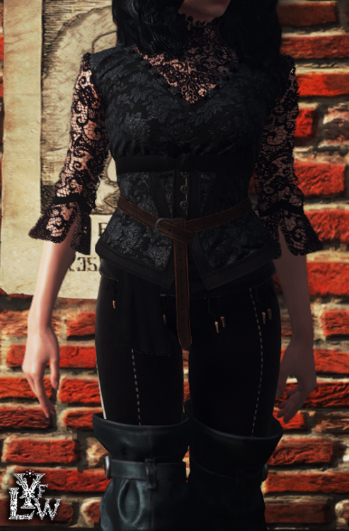 Yennefer’s Lore Friendly Wardrobe Reworked               &n