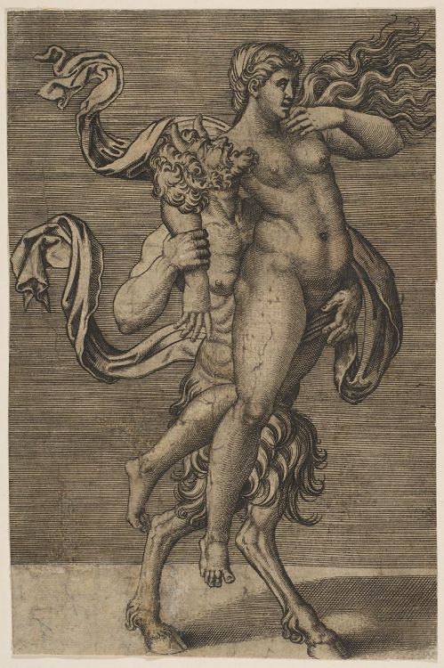 the-evil-clergyman:  Satyr Carrying a Nymph