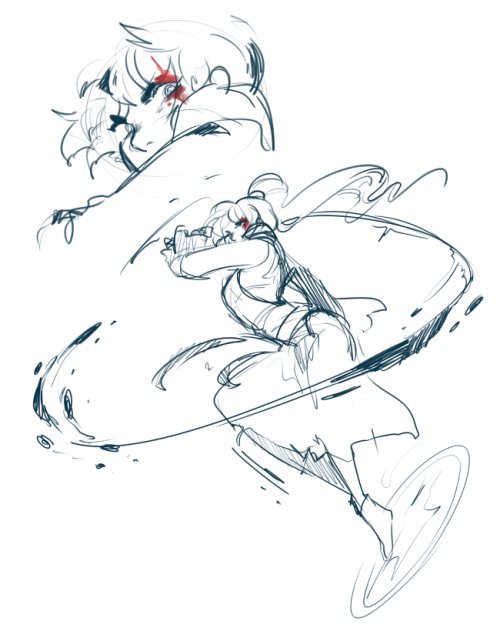 nevernoahh:  Here are the RWBY doodles i salvaged from last night’s stream u 0 u !! 