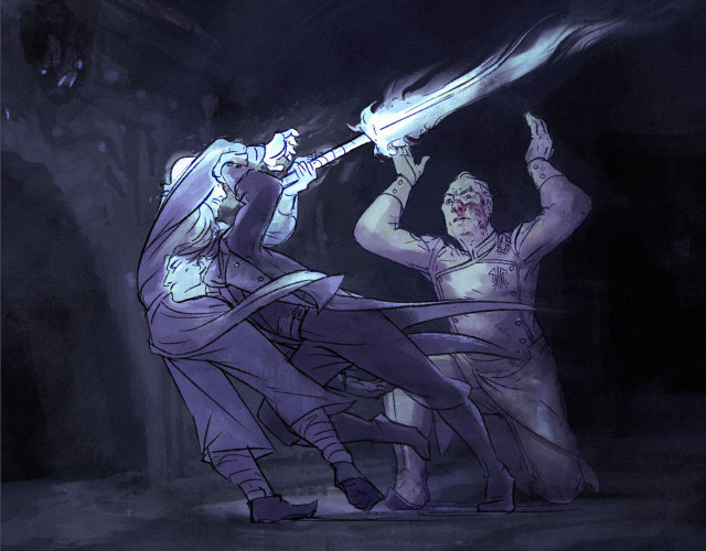 Szeth attacks. Dalinar uses Last Clap. It is effective. Kaladin uses tackle... Teamfight! Hmmm... not perfect, but it was fun...
