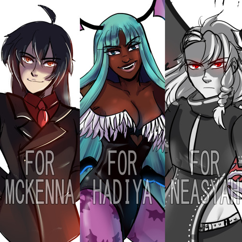 Art raffle 3 winners back in October 2020 on Instagram! Celebrated my 666 followers (before IG algor