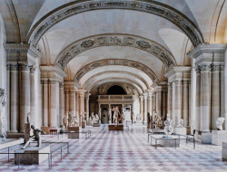  Candida Höfer, Musee du Louvre Paris, X
