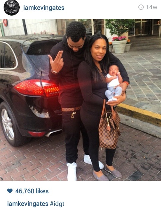 hersheywrites:  trappunzelll:  Kevin Gates has the cutest kids. 😍😍  Always