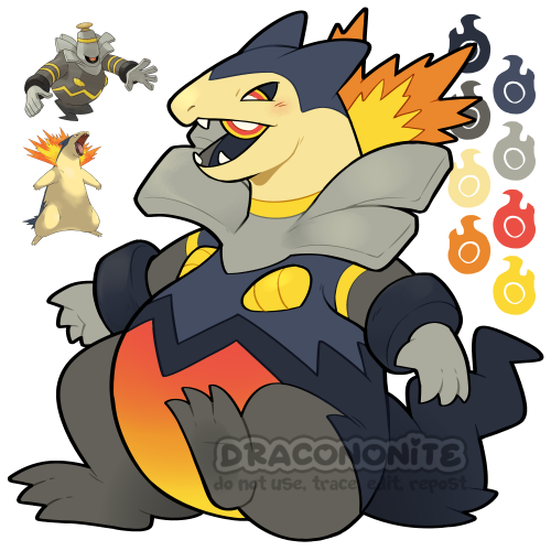 dracononite: Typhlosion + Dusknoir