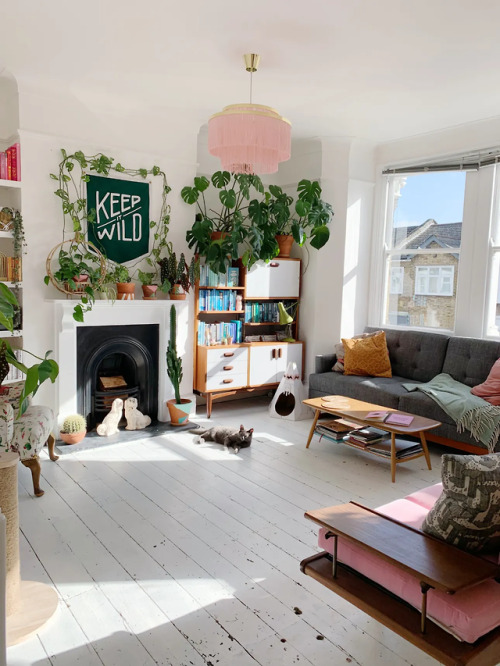 thenordroom:Bright plant-filled London home | photos by Zoe PearsonTHENORDROOM.COM - INSTAGRAM - PIN