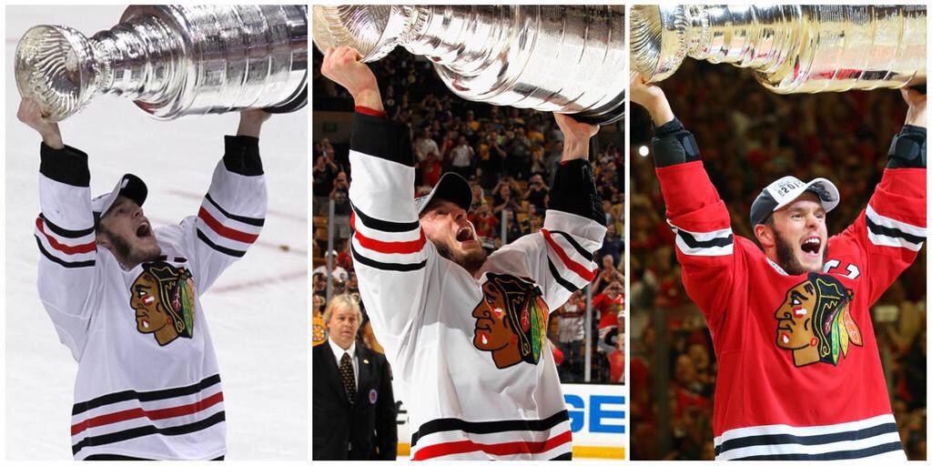 6 seasons 3 Stanley cups