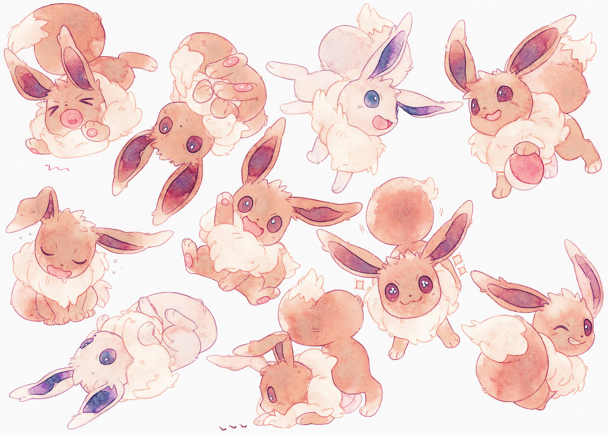 Awesome Eeveelution Art Dolls - Pokémemes - Pokémon, Pokémon GO