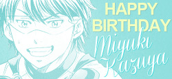 tmxpvksl:  17/11 Happy Birthday Miyuki Kazuya! (ʃƪ