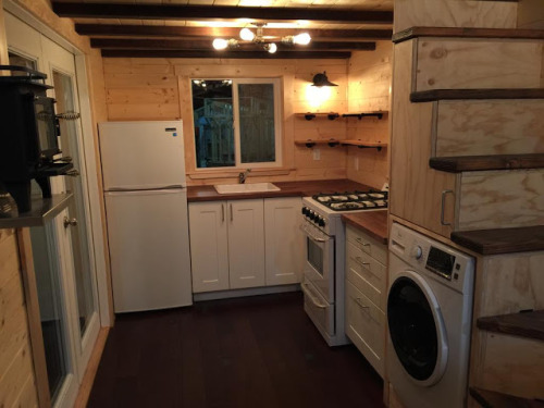 dreamhousetogo:  Custom built tiny house for sale  Damn this is nice as fuck