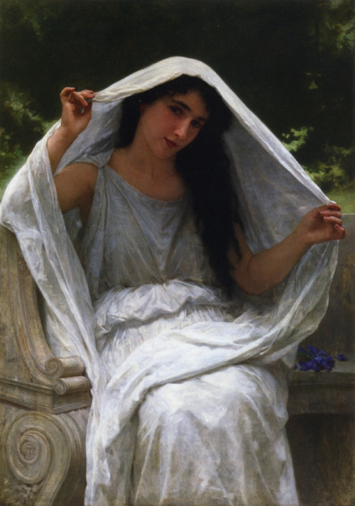 tierradentro: “The Veil”, 1898, William Adolphe Bouguereau.