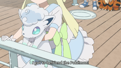 minwookie: Sun and Moon Appreciation Week Day 8:- Favourite Part of the Finale Lillie and Ash’s grat