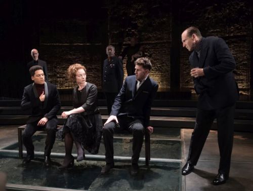 theatreisgoodforthesoul:Richard III Almeida Theatre, 2016Starring Ralph Fiennes and Vanessa Red