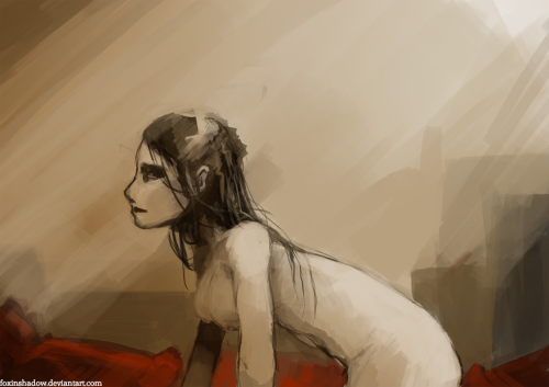 Been messing with art styles, I’m forcing myself to practicing digital painting more often. And trying to pull them out quickly Reminds me of Game of Thrones and Perfume