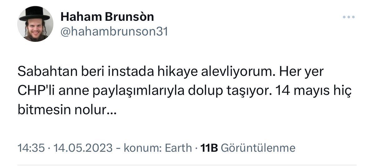 Bu sene de demokrasinin...