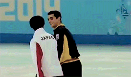 kim-taeyeon:  “If he skates a clean short and a clean long, I might think he might be unbeatable,” Fernández said of Hanyu.A few moments later, Hanyu arrived in the interview area, hugged Fernández, removed the shiny new gold medal from his own