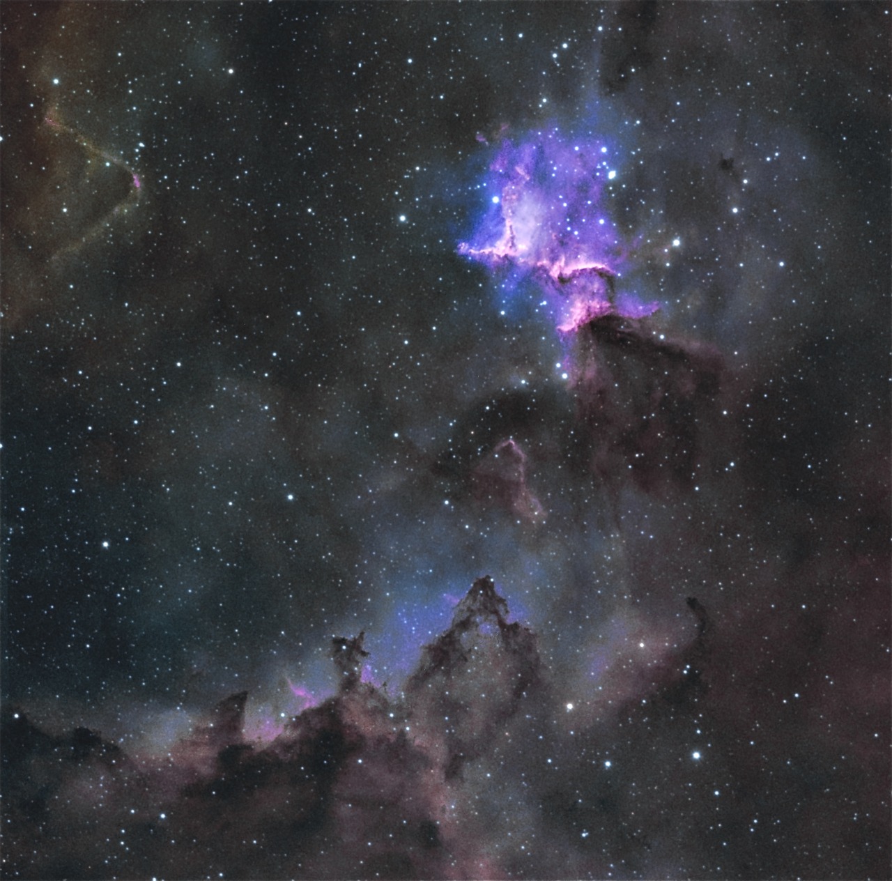 Center of Heart Nebula