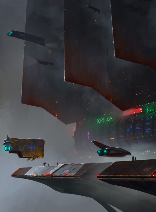 cinemagorgeous:  Pirate Sanctuary by artist Andrew Mironov.