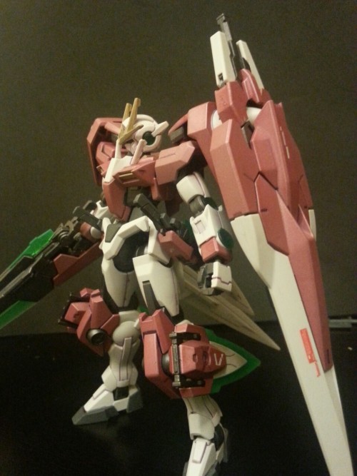 gunplagang:Finished up my 00 Gundam Seven Sword -Rose- Nothing special just some paint but I’m happy