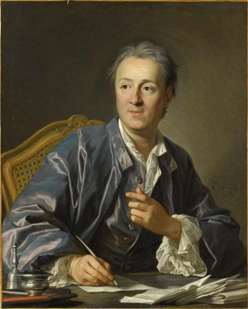Louis Michel van Loo (French; 1707–1771)Denis Diderot, écrivain = Denis Diderot, WriterOil on canvas