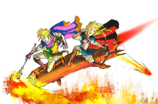 jojo56830:  marimarimarine:  BOTW and HW Link combo?? A pyromaniac and a mass murderer?? yikes,,,,  So here’s my take on this awesome AU have a nice day everyone  after seeing this I DID have a nice day… #LinkedUniverse  