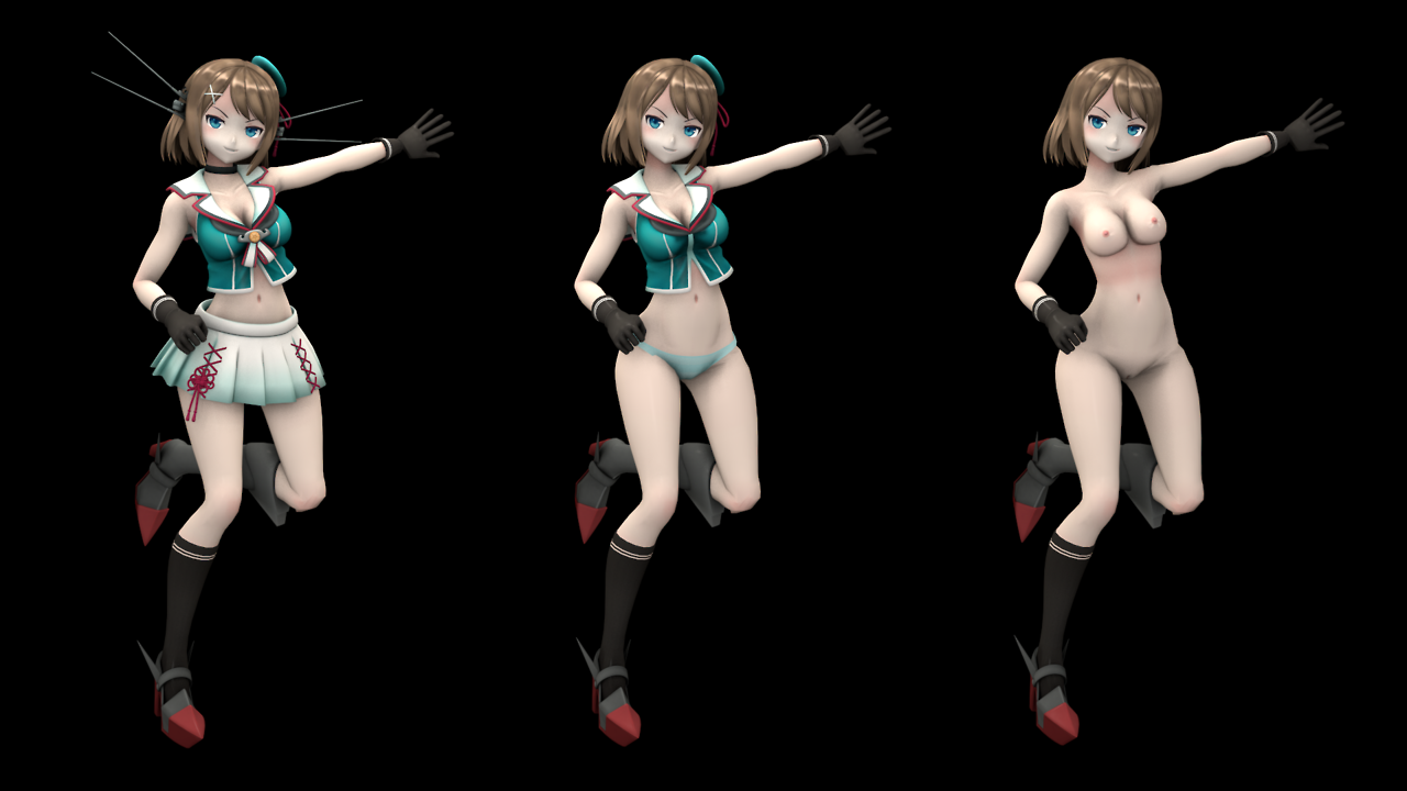 Maya (Kantai Collection) model available on SFMLab(Yes, i know i was going to do