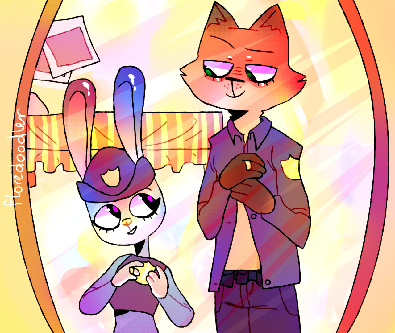 floredoodler:  I headcanon Judy as sterile,, this took me too much this happens when