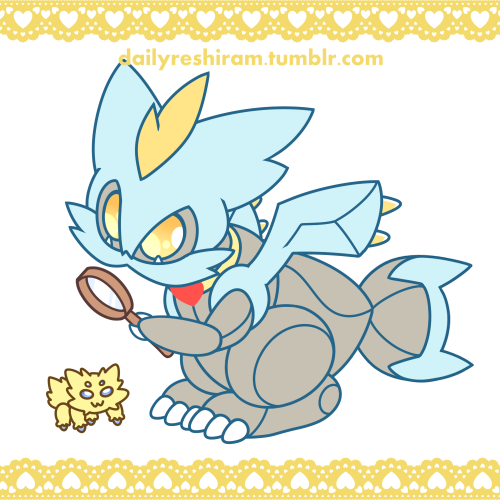 dailyreshiram: Vibin’ like a KyuremHappy Kyurem Day!!