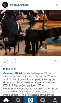 thosefourstrings:  tinyoperadiva:  itsmemercedesm:  Steinway posted this on instagram today. Read the caption. It doesn’t matter if you start playing an instrument at an old age- you can do it. You just have to follow your dreams!  thosefourstrings