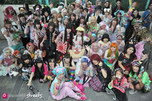 Some great images from the Harajuku Fashion Walk yesterday! All photos by  Kjeld Duits of Japanese S