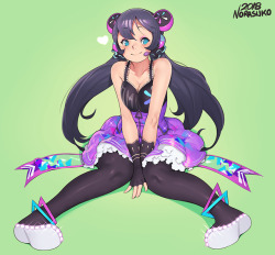 Norasuko-Safe: Cyber Idol Nozomi From Love Live. My Side On A Trade With @Moisture-Chiincluded