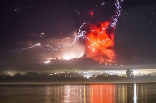 Porn Pics buzzfeednews:  Insane view of the Calbuco