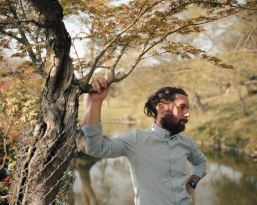 Pat in Nara Park,April 2017