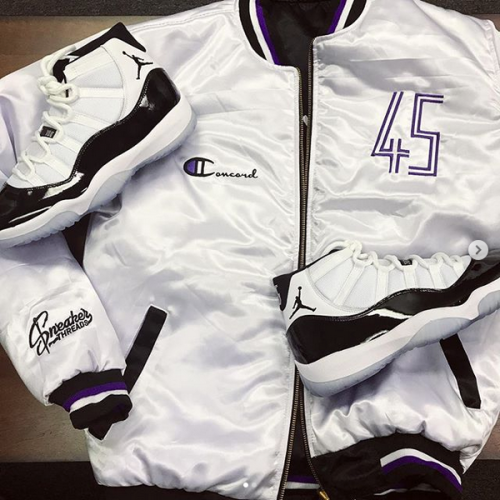 jordan retro 11 bomber jacket