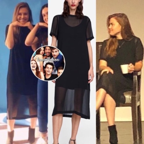 What: Dress With Ribbed Trim by Zara ($49.90)Where: TFMIC5When: October 21, 2018