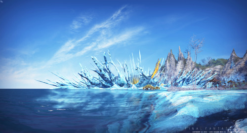 henribencolin:Final Fantasy XIV || ソルトストランドとモラビー造船所の風景Large size images : http://aaanoa.blogspot.jp/
