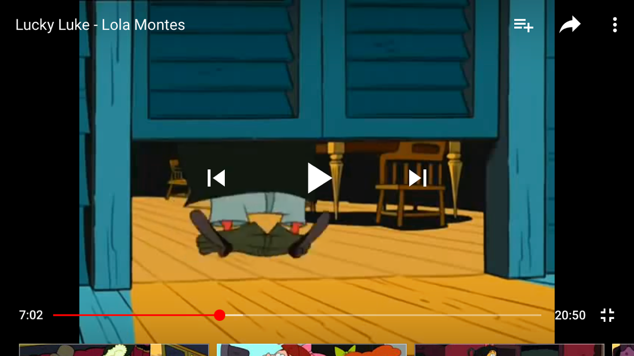 This is from the same episode, Lola Montes. The villain is now out of the saloon,