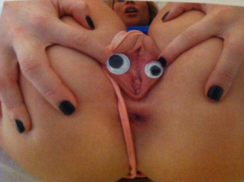 muhmuhmuhmonsters:So my friends and I thought it’d be funny to put googly eyes to some porn while we were drunk last night. HAHAHAHAHAHHAAA omg well they were right >_