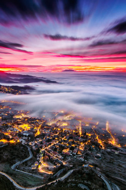 ponderation:  ABOVE THE CLOUDS by Lluisdeharo 