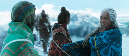 filmmarathons:10 FramesBlack Panther (2018)Dir. Ryan CooglerD.O.P Rachel Morrison