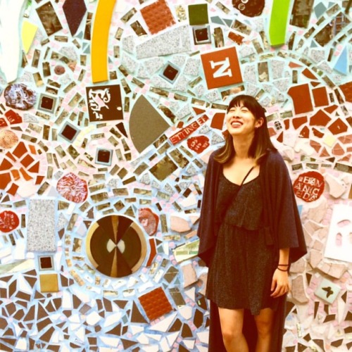 Existing awkwardly (at Philadelphia&rsquo;s Magic Gardens) www.instagram.com/p/BoCJkLABm