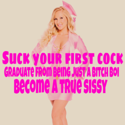 sissyrulez:  In honor of Grad season, some words of Sissy wisdom