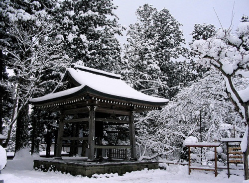 Temple at Haraizumi