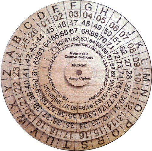 POPULAREncode and decode secret messages with this highly-rated, laser-engraved wooden encryption 