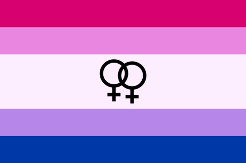 Bi Sapphic Flag