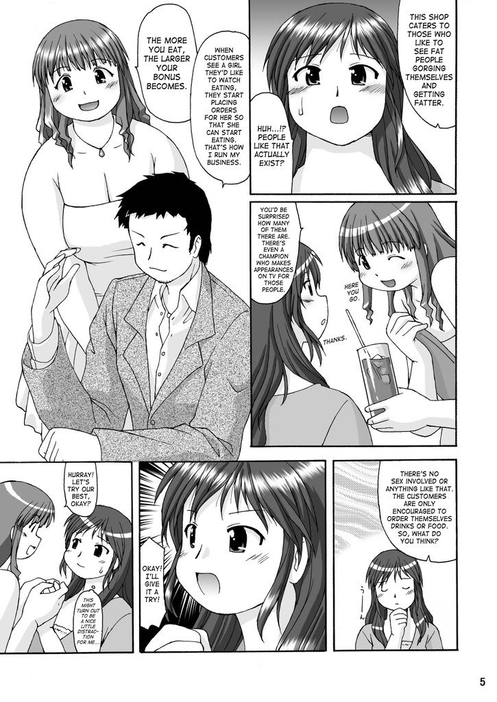 shelikestomakepeoplefat:  Super hot feeder / feedee manga titled Right Stuff ***Reposting