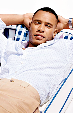 celebritiesofcolor:Trai Byers photographed