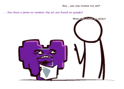 s-purple:  It’s art.